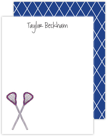 Stationery/Thank You Notes by Kelly Hughes Designs (Lacrosse) Stationery/Thank You Notes by Kelly Hughes Designs (Lacrosse)