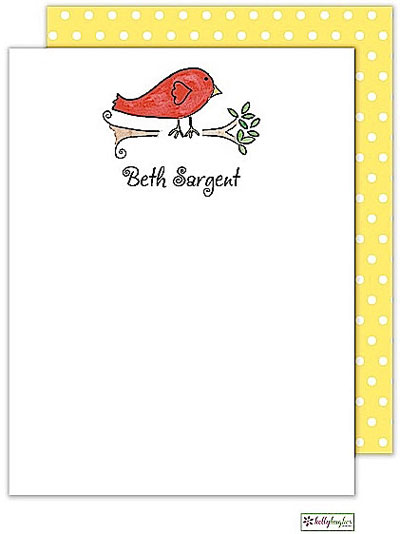 Stationery/Thank You Notes by Kelly Hughes Designs (Little Birdie)