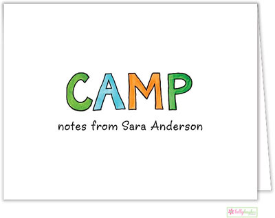 Stationery/Thank You Notes by Kelly Hughes Designs (Campout)