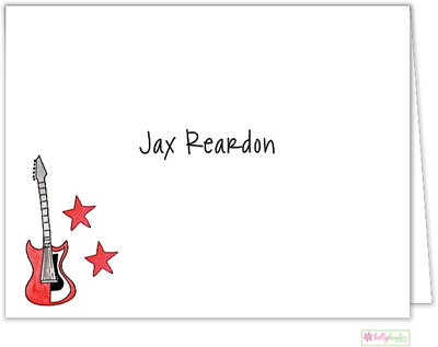 Stationery/Thank You Notes by Kelly Hughes Designs (Rock Star) Stationery/Thank You Notes by Kelly Hughes Designs (Rock Star)
