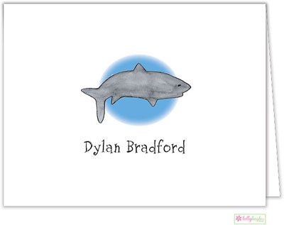 Stationery/Thank You Notes by Kelly Hughes Designs (Shark Attack) Stationery/Thank You Notes by Kelly Hughes Designs (Shark Attack)