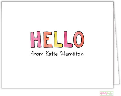 Stationery/Thank You Notes by Kelly Hughes Designs (Hello My Name Is) Stationery/Thank You Notes by Kelly Hughes Designs (Hello My Name Is)