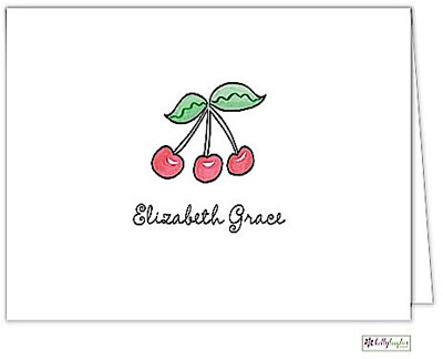 Stationery/Thank You Notes by Kelly Hughes Designs (Rosy Red Cherries) Stationery/Thank You Notes by Kelly Hughes Designs (Rosy Red Cherries)