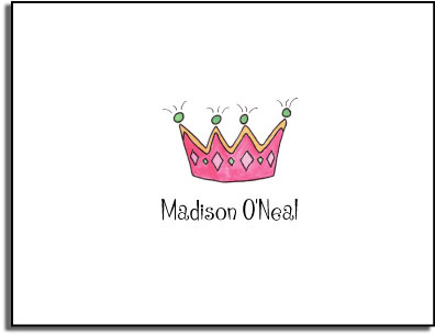 Stationery/Thank You Notes by Kelly Hughes Designs (Princess For A Day) Stationery/Thank You Notes by Kelly Hughes Designs (Princess For A Day)