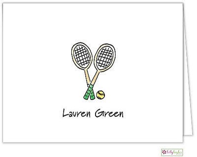Stationery/Thank You Notes by Kelly Hughes Designs (Tennis Pro) Stationery/Thank You Notes by Kelly Hughes Designs (Tennis Pro)