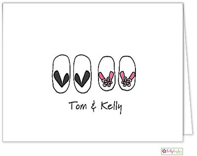 Stationery/Thank You Notes by Kelly Hughes Designs (Flip Flops) Stationery/Thank You Notes by Kelly Hughes Designs (Flip Flops)