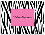 Stationery/Thank You Notes by Kelly Hughes Designs (Black Zebra)