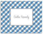 Stationery/Thank You Notes by Kelly Hughes Designs (Blue Gingham)