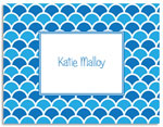 Stationery/Thank You Notes by Kelly Hughes Designs (Shells Blue)