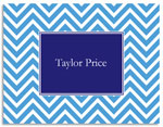 Stationery/Thank You Notes by Kelly Hughes Designs (Blue Chevron)