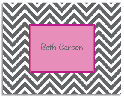 Stationery/Thank You Notes by Kelly Hughes Designs (Chevron) Stationery/Thank You Notes by Kelly Hughes Designs (Chevron)