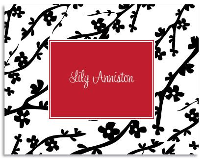 Stationery/Thank You Notes by Kelly Hughes Designs (Cherry Blossom)