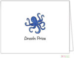 Stationery/Thank You Notes by Kelly Hughes Designs (Blue Octopus) Stationery/Thank You Notes by Kelly Hughes Designs (Blue Octopus)