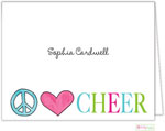 Stationery/Thank You Notes by Kelly Hughes Designs (Peace Love Cheer)