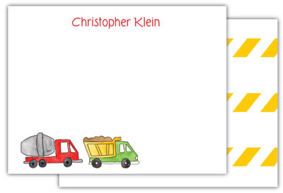 Stationery/Thank You Notes by Kelly Hughes Designs (Construction Zone)