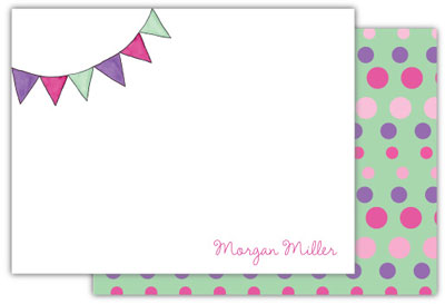 Stationery/Thank You Notes by Kelly Hughes Designs (Party Flags) Stationery/Thank You Notes by Kelly Hughes Designs (Party Flags)
