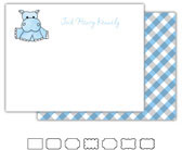 Stationery/Thank You Notes by Kelly Hughes Designs (Blue Hippo)