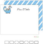 Stationery/Thank You Notes by Kelly Hughes Designs (Blue Dinosaur)