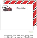 Stationery/Thank You Notes by Kelly Hughes Designs (Soccer Stud)