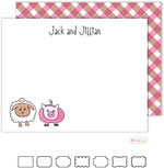 Stationery/Thank You Notes by Kelly Hughes Designs (Farm Friends)