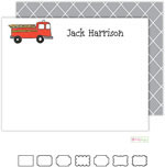 Stationery/Thank You Notes by Kelly Hughes Designs (Firetruck)
