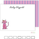Stationery/Thank You Notes by Kelly Hughes Designs (Kitty Kitty)