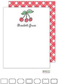 Stationery/Thank You Notes by Kelly Hughes Designs (Rosy Red Cherries)