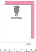 Stationery/Thank You Notes by Kelly Hughes Designs (Bouquet In Pink)