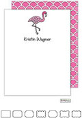 Stationery/Thank You Notes by Kelly Hughes Designs (Pink Flamingo)