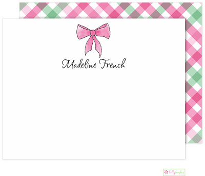 Stationery/Thank You Notes by Kelly Hughes Designs (Take A Bow) Stationery/Thank You Notes by Kelly Hughes Designs (Take A Bow)
