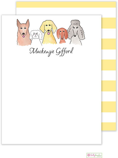 Stationery/Thank You Notes by Kelly Hughes Designs (Pup Brigade)