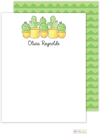 Stationery/Thank You Notes by Kelly Hughes Designs (Cactus Garden)