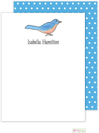 Stationery/Thank You Notes by Kelly Hughes Designs (Blue Bird)
