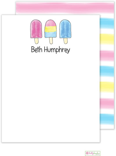 Stationery/Thank You Notes by Kelly Hughes Designs (Popsicles)