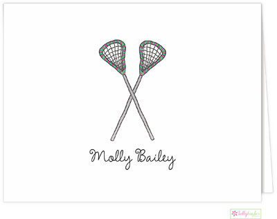 Stationery/Thank You Notes by Kelly Hughes Designs (Lacrosse Pink) Stationery/Thank You Notes by Kelly Hughes Designs (Lacrosse Pink)