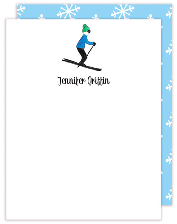 Stationery/Thank You Notes by Kelly Hughes Designs (Ski Life) Stationery/Thank You Notes by Kelly Hughes Designs (Ski Life)