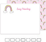 Stationery/Thank You Notes by Kelly Hughes Designs (Happy Rainbow)