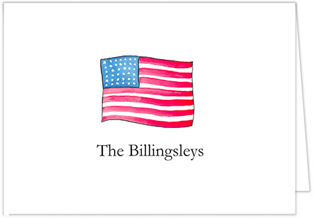 Stationery/Thank You Notes by Kelly Hughes Designs (Grand Ole Flag) Stationery/Thank You Notes by Kelly Hughes Designs (Grand Ole Flag)