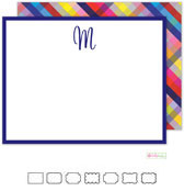 Stationery/Thank You Notes by Kelly Hughes Designs (Bright Gingham)