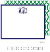 Stationery/Thank You Notes by Kelly Hughes Designs (Garden Gate Green)