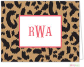 Stationery/Thank You Notes by Kelly Hughes Designs (Leopard)