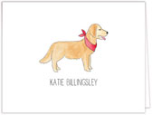 Stationery/Thank You Notes by Kelly Hughes Designs (Furry Friends With Bandanas)