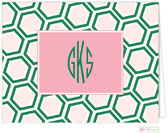 Stationery/Thank You Notes by Kelly Hughes Designs (Honeycomb Pink)