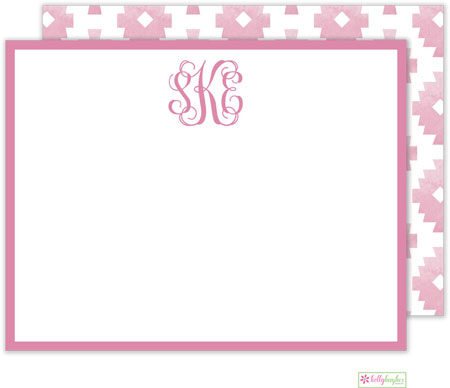 Stationery/Thank You Notes by Kelly Hughes Designs (Rose Aztec)