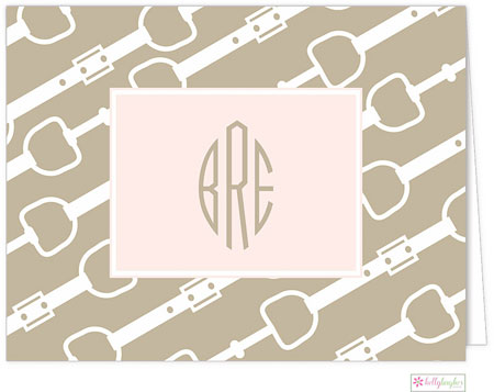 Stationery/Thank You Notes by Kelly Hughes Designs (Horse Bit Almond) Stationery/Thank You Notes by Kelly Hughes Designs (Horse Bit Almond)