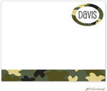 Personalized Stationery/Thank You Notes by Little Lamb Design - Camouflage
