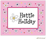 Personalized Stationery/Thank You Notes by Little Lamb Design - Pink Daisy