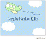 Personalized Stationery/Thank You Notes by Little Lamb Design - Cute Airplane
