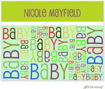 Little Lamb Design Stationery - Baby Baby Baby