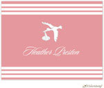 Personalized Stationery/Thank You Notes by Little Lamb Design - Pink Stork Personalized Stationery/Thank You Notes by Little Lamb Design - Pink Stork